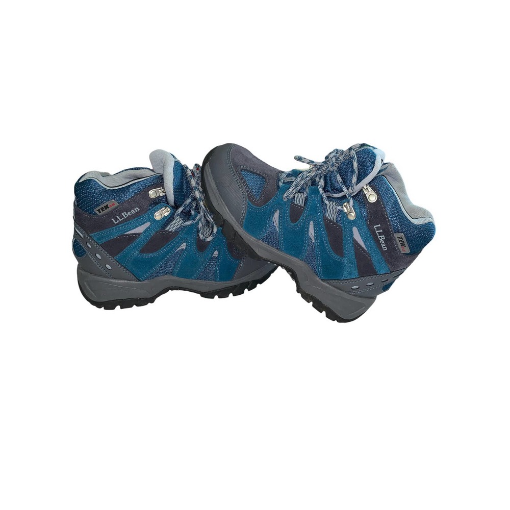 Blue Outdoor Adventure Boots